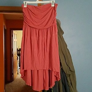 Strapless dress size L